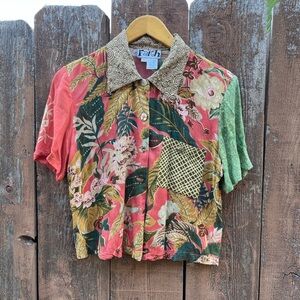 Ralph Lauren Multicolor Floral Button Down Shirt